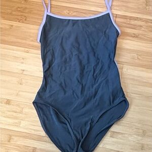 Yumiko Kiki Leotard Size Medium, Women’s Camisole Ballet Leotard with Open Back